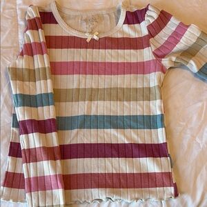 Garanimals Multicolor Striped Long Sleeve Tee